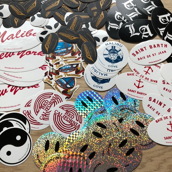 LAST DAY Brandy Melville sticker lot bundle - Picture 4 of 5